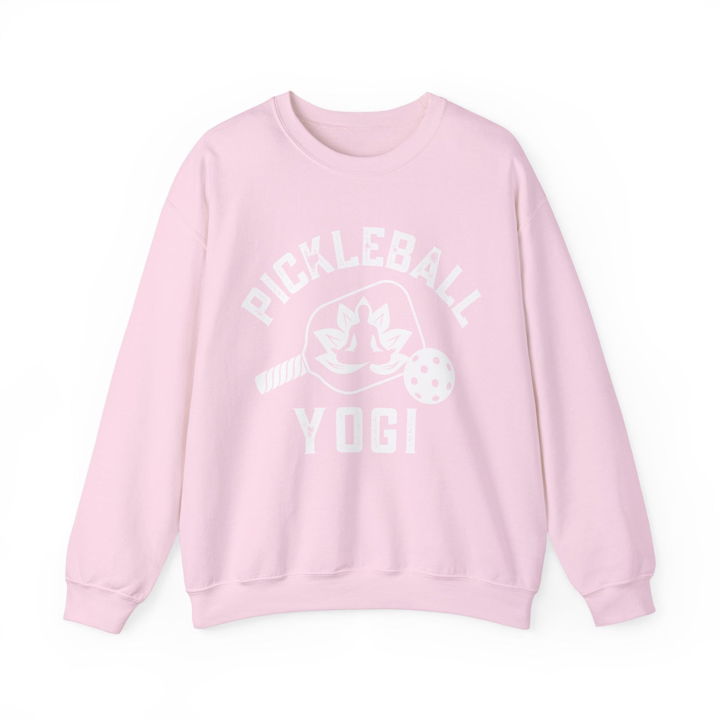 Pickleball Yogi Crew - can customize sleeve & back as shown