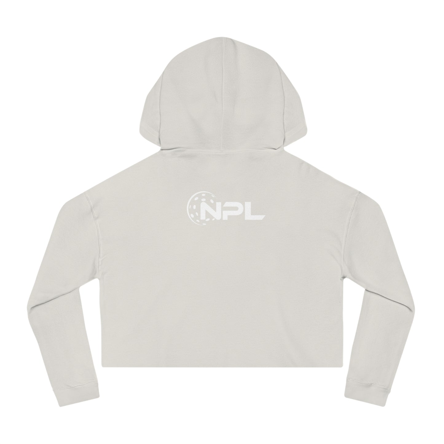 Boca Raton Pickler’s NPL Team -Women’s Cropped Hooded Sweatshirt (can add name on back)