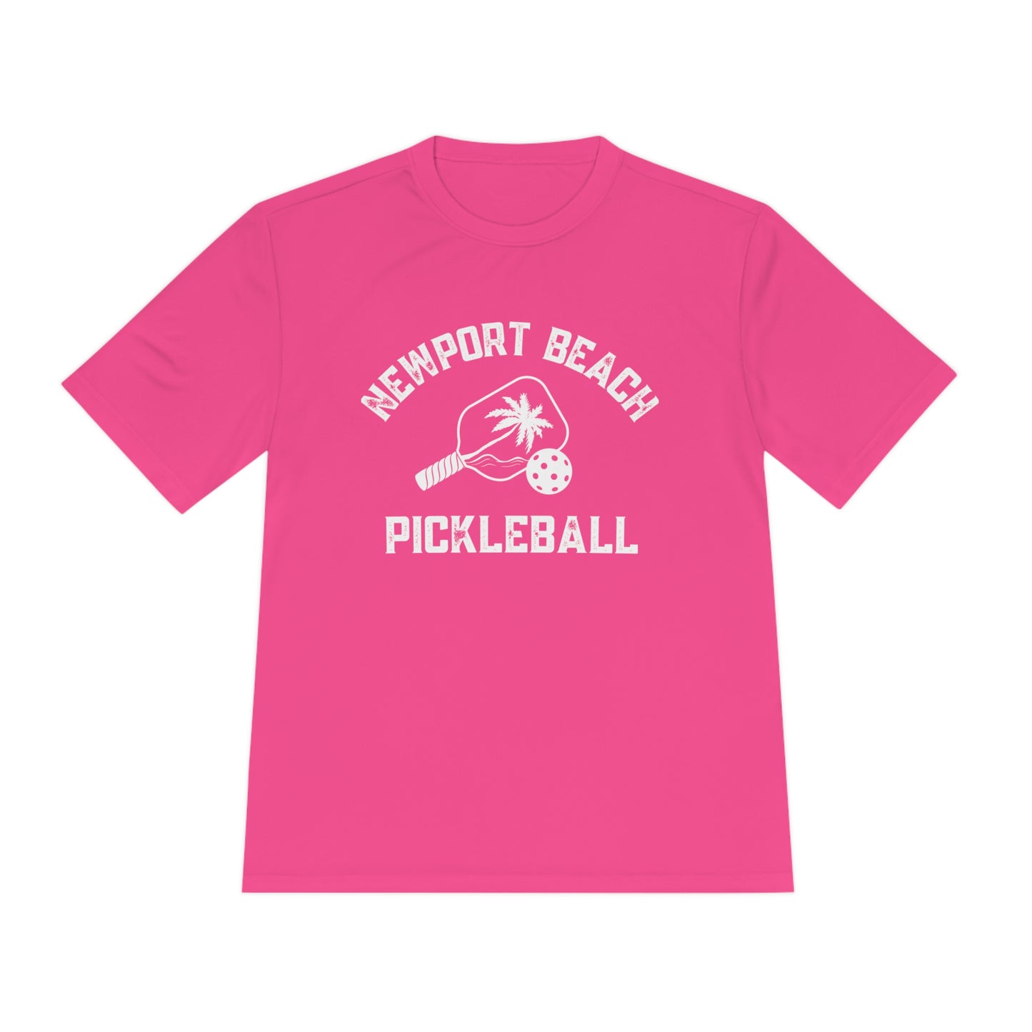Newport Pickleball SPF 40- Unisex Moisture Wicking Tee