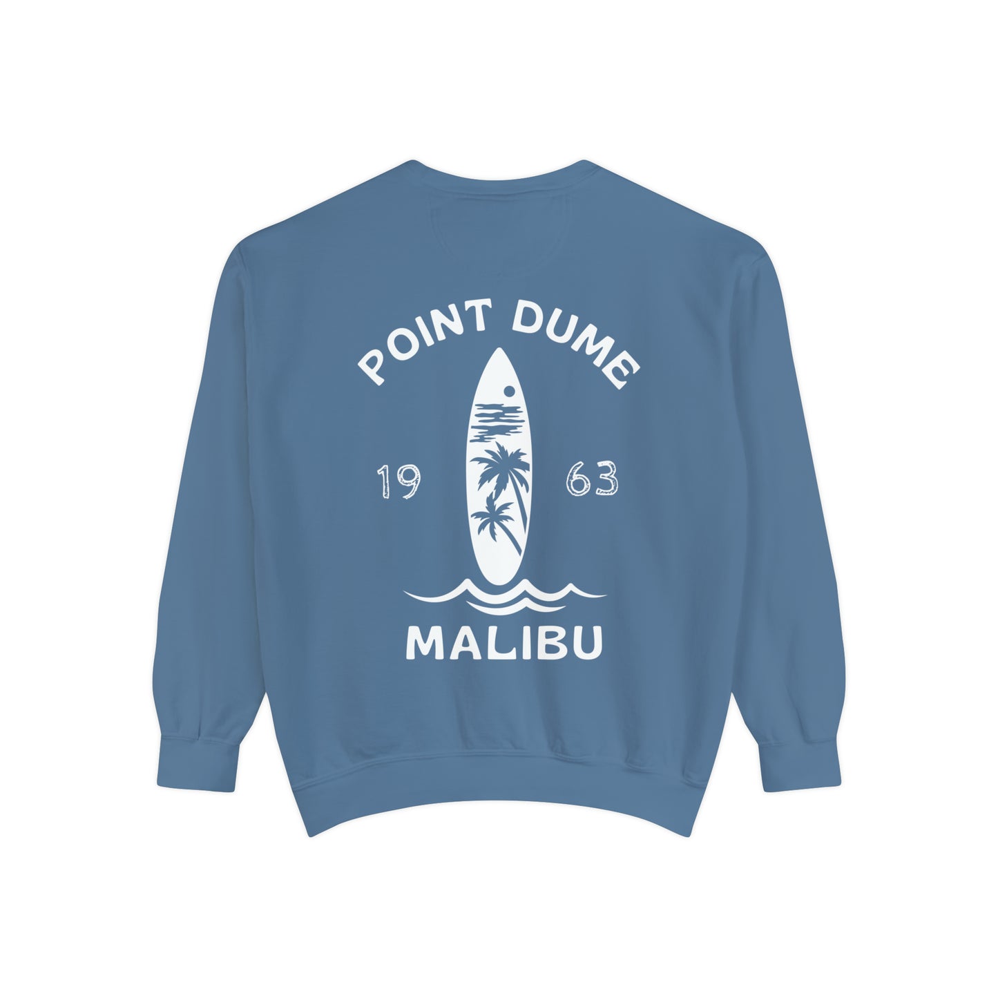 POINT DUME Malibu Crew (Palm Tree Version)- Comfort Colors