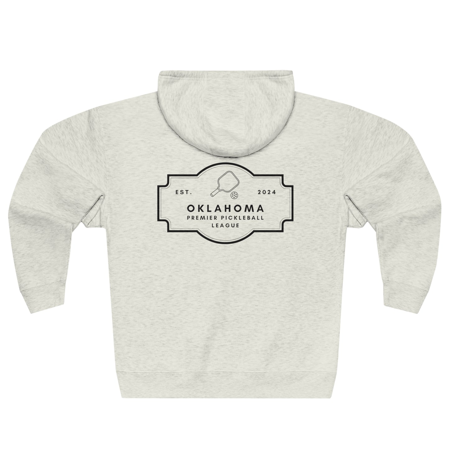 OPPL - Plush Unisex Zip Hoodie, 80% combed cotton