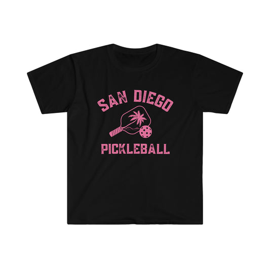 San Diego Pickleball - Unisex Softstyle T-Shirt