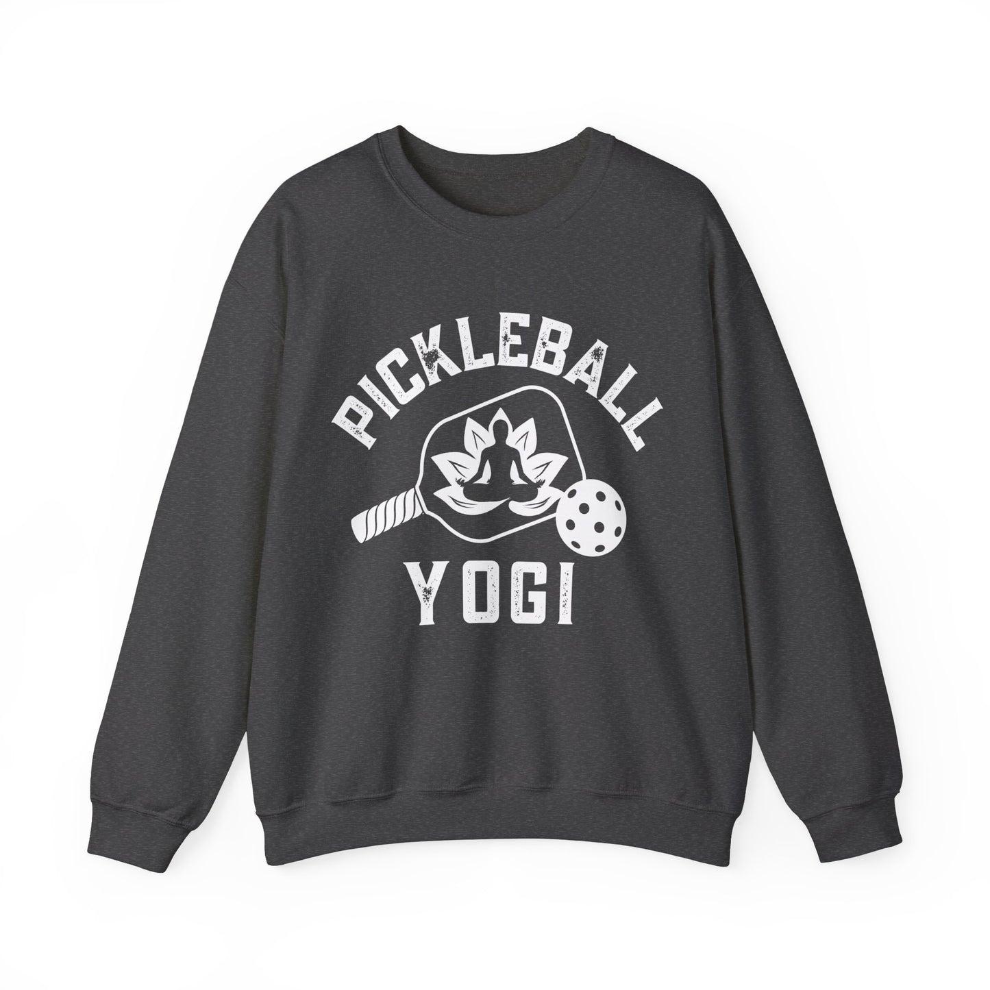 Pickleball Yogi Crew - can customize sleeve & back as shown