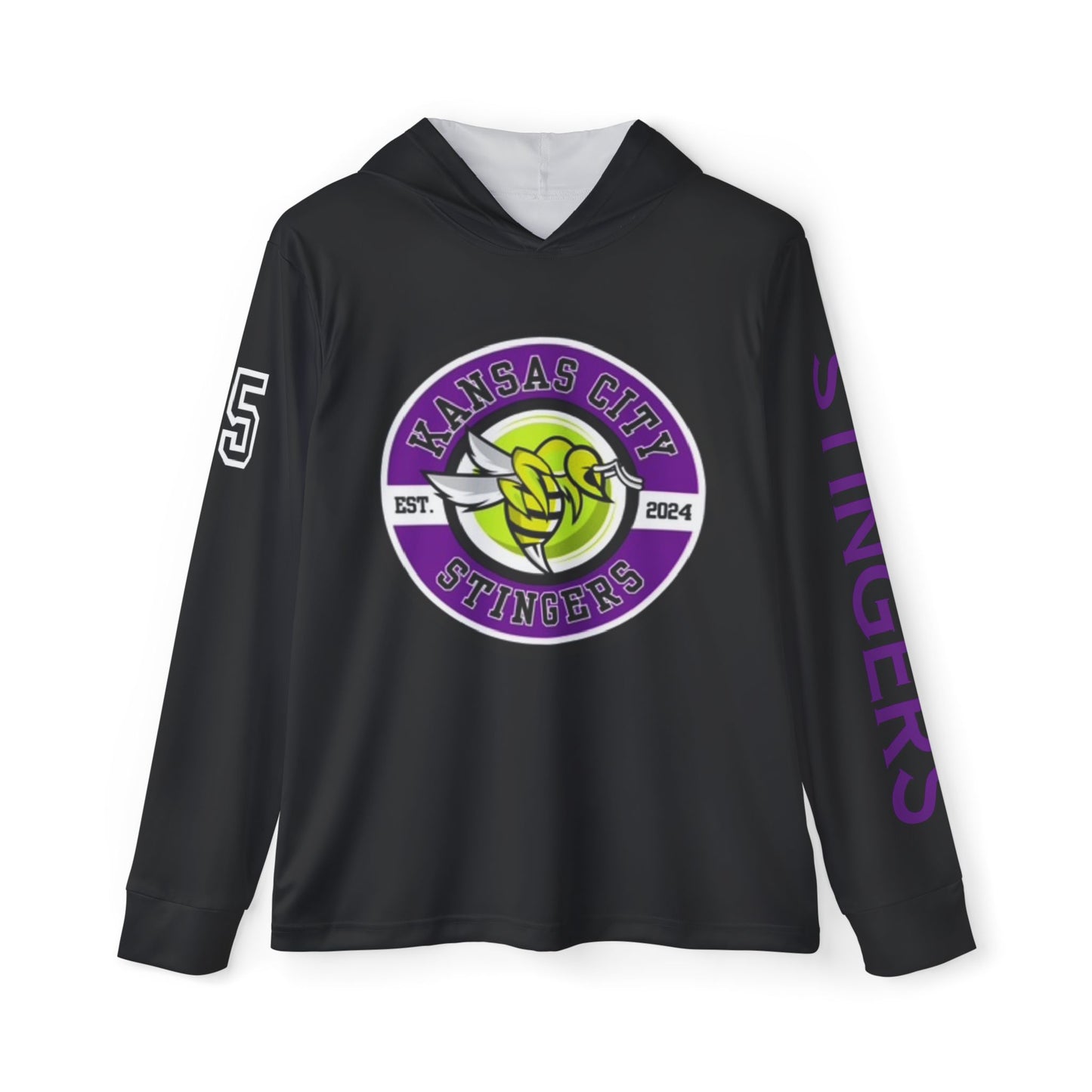 Kansas City Stingers Sports Warmup Hoodie - SPF 50 - Customize any side