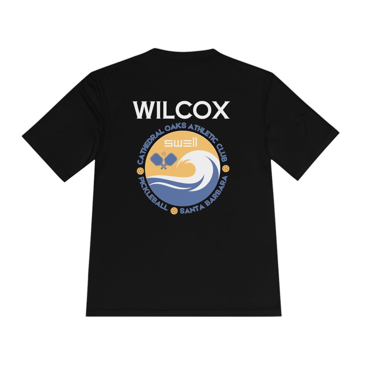SWELL LEAGUE Shirts CUSTOMIZED Men’s/Unisex SPF 40 Moisture Wicking Tee - customize back or left chest free