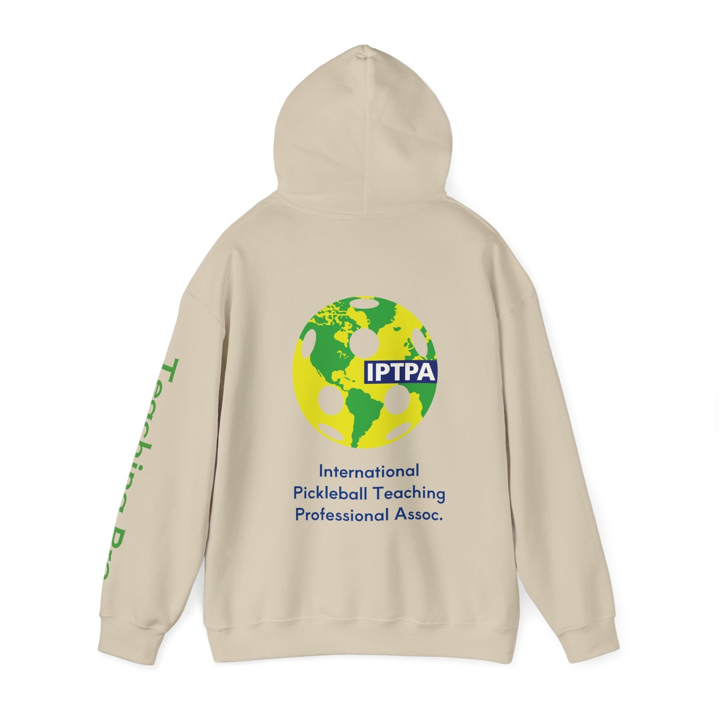 Ray IPTPA Pickleball Unisex Hoodie - customize sleeves & left chest