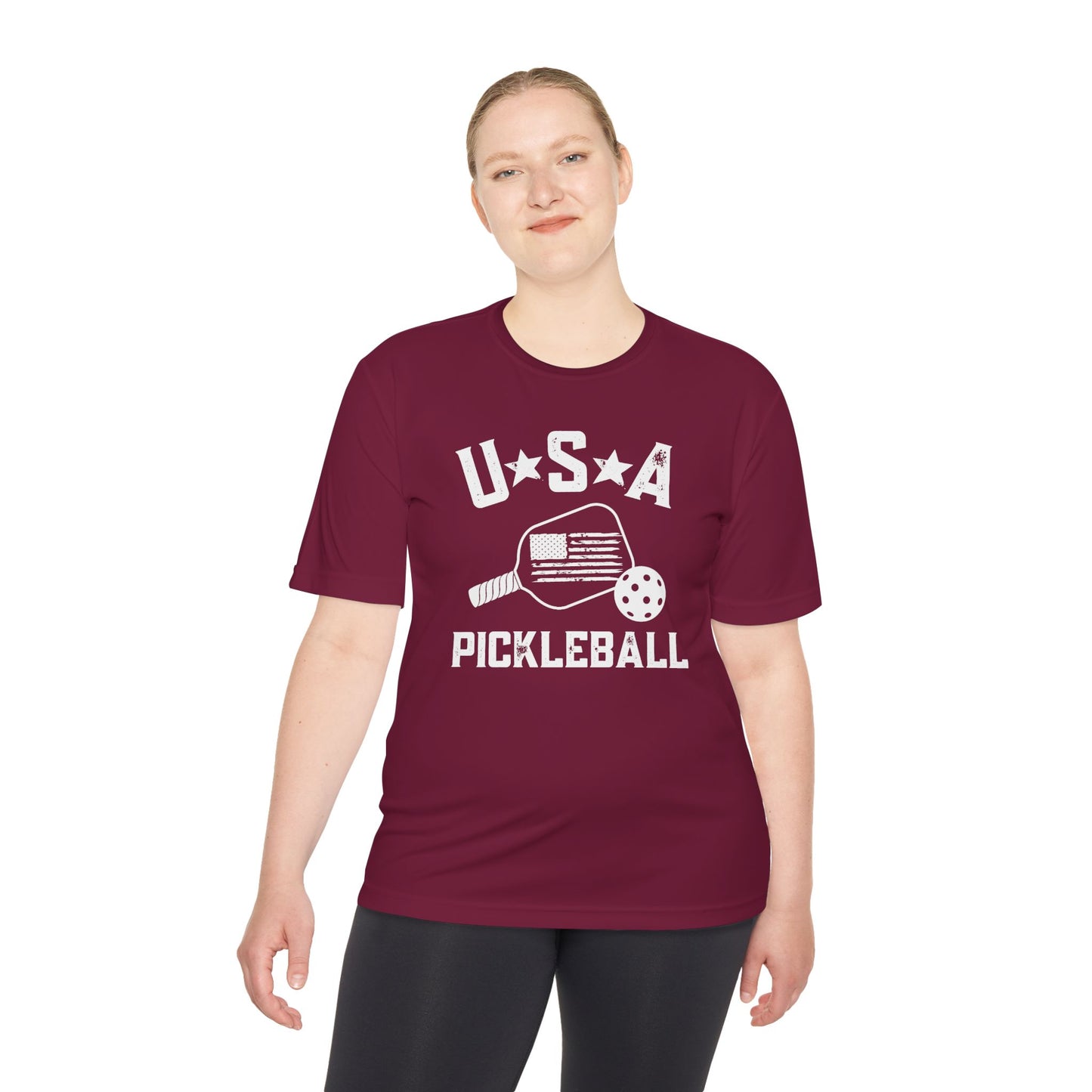 USA Pickleball - Unisex Moisture Wicking Tee