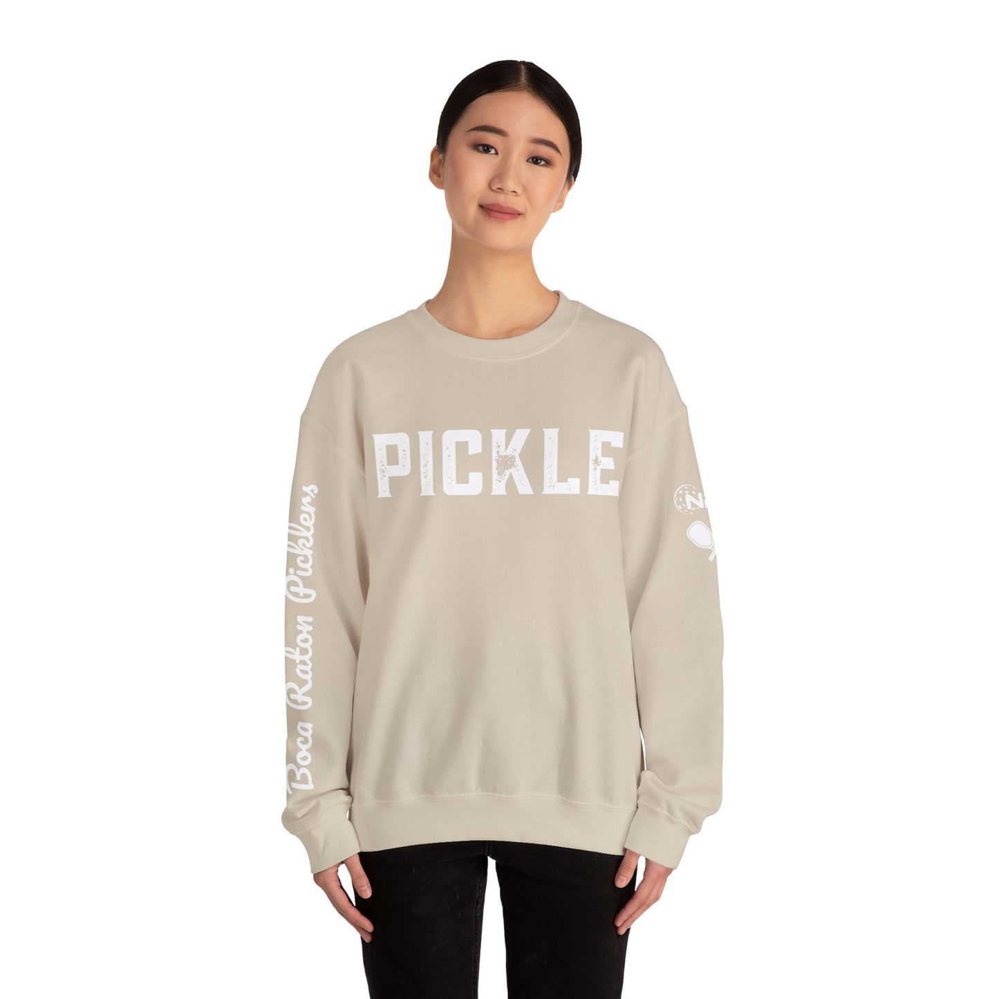 Boca Raton Picklers NPL Team - Custom Crew/Sleeves Boca Raton Picklers - personalize sleeve and or back