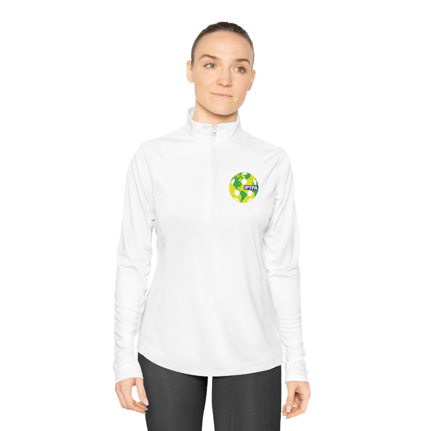 Alicia Ladies Moisture Wicking, SPF 40 - Quarter-Zip (customize name)