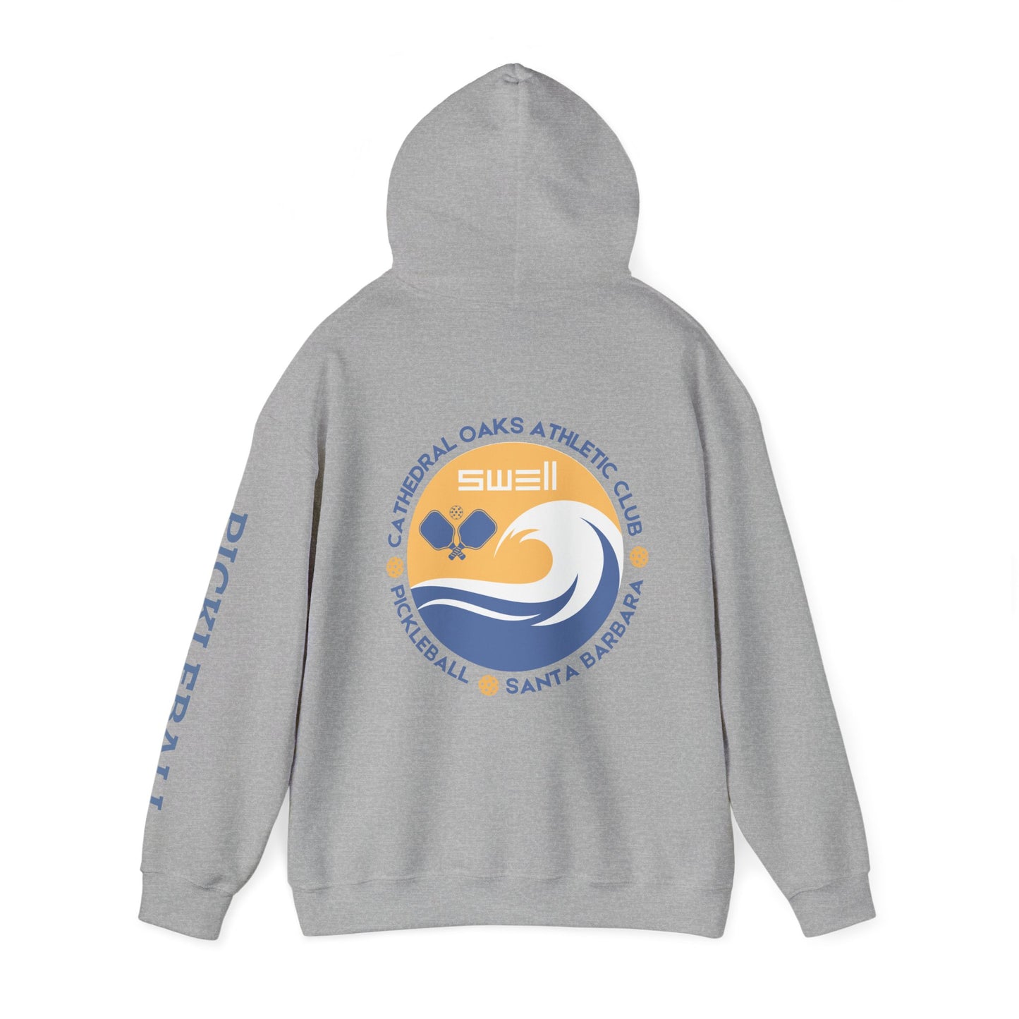 Cathedral Oaks - SWELL - Unisex Hoodie - can add name to fron, back r sleeve