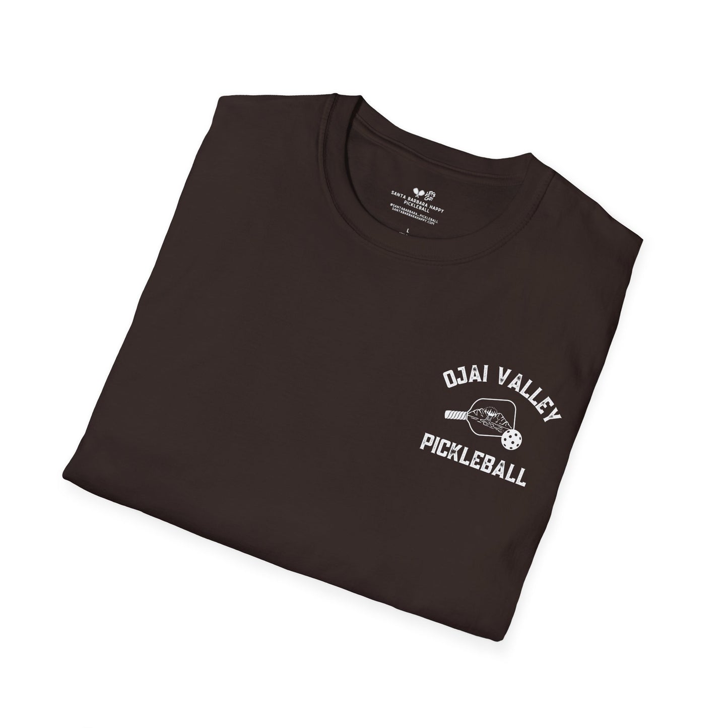 Ojai Valley Pickleball - Men’s Softstyle T-Shirt