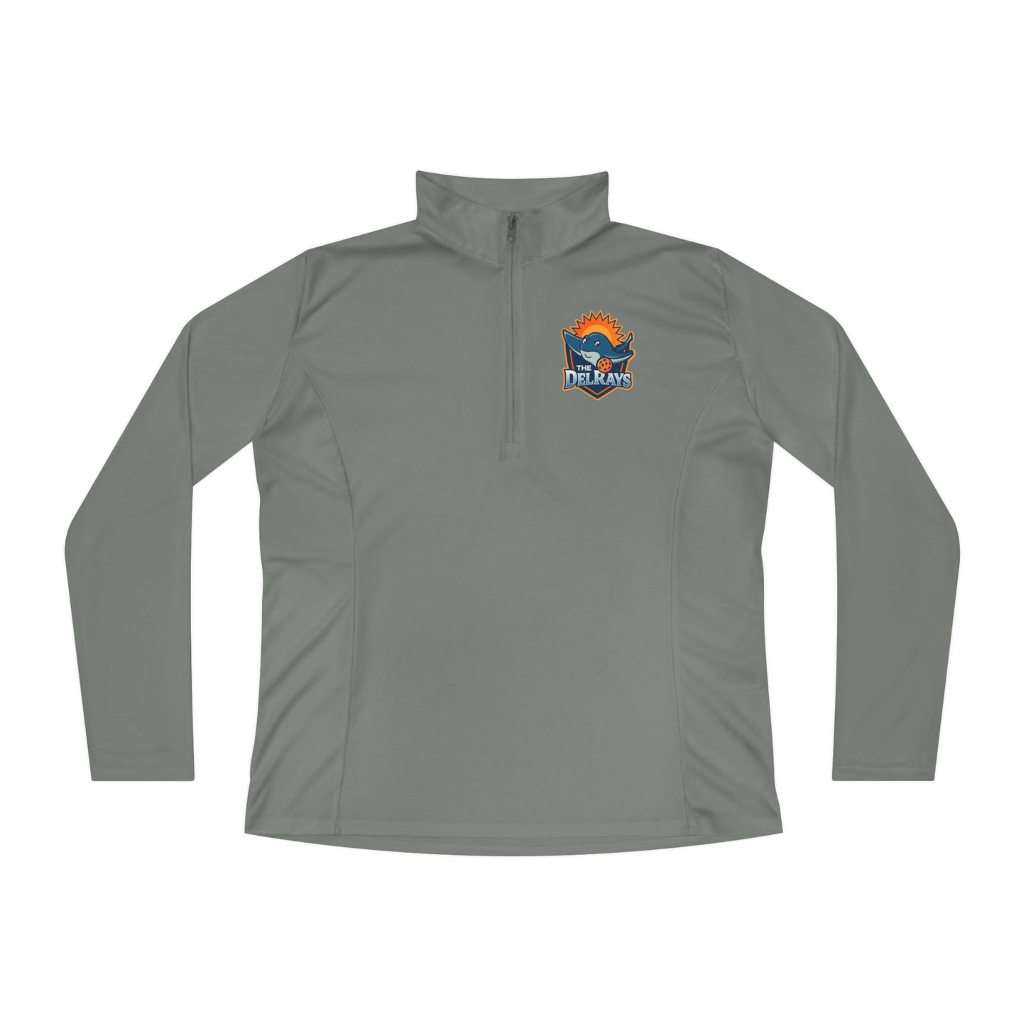 The Del Rays - SPF 40 Sport Tek Ladies Quarter-Zip (add name back only)