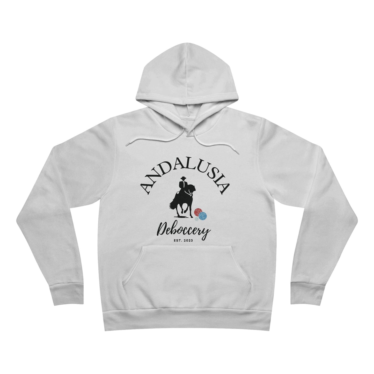 Andalusia Deboccery Bella Canvas 52% cotton Sponge Fleece Pullover Hoodie