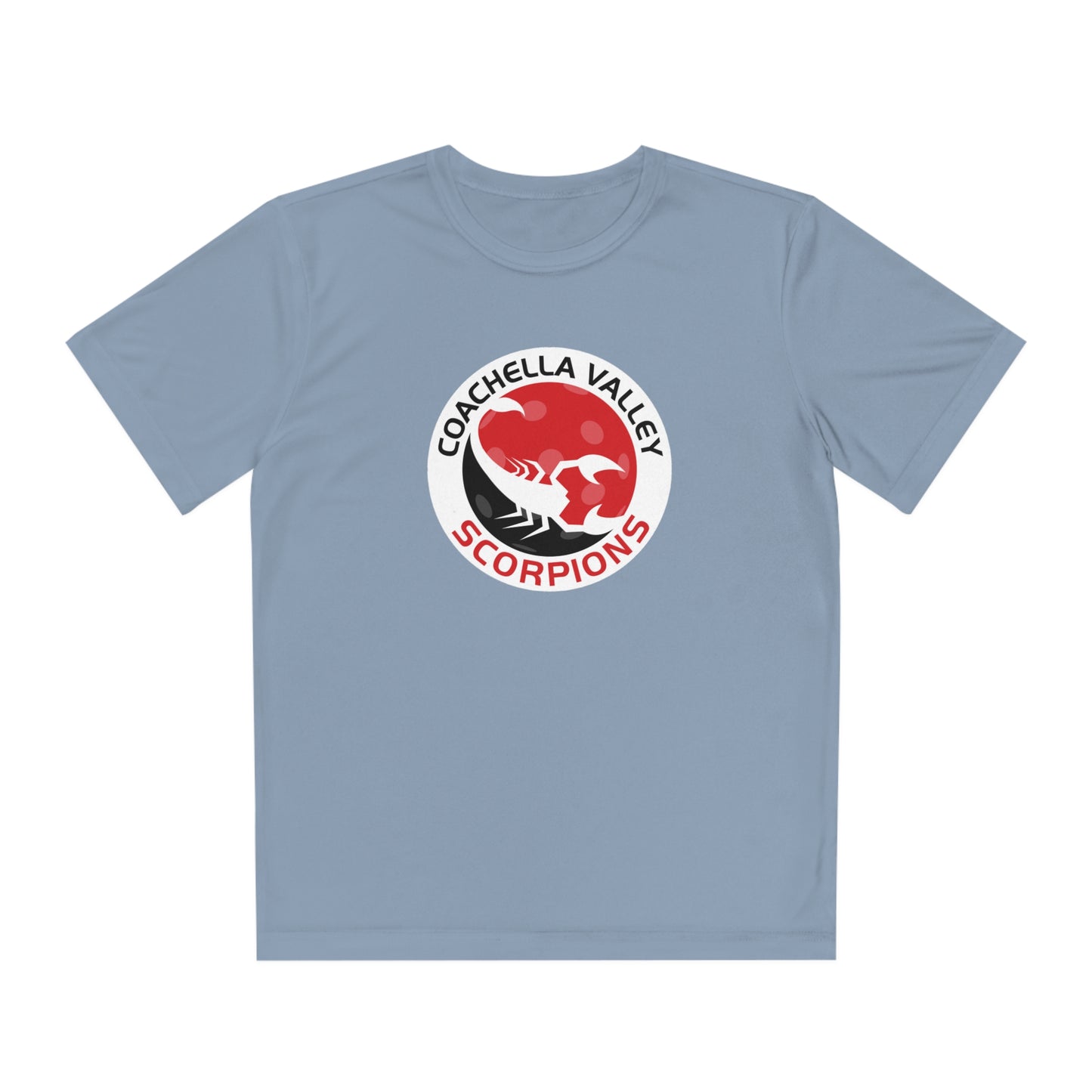 Coachella Valley Scorpions - Youth Competitor Tee, Moisture Wicking -customize back