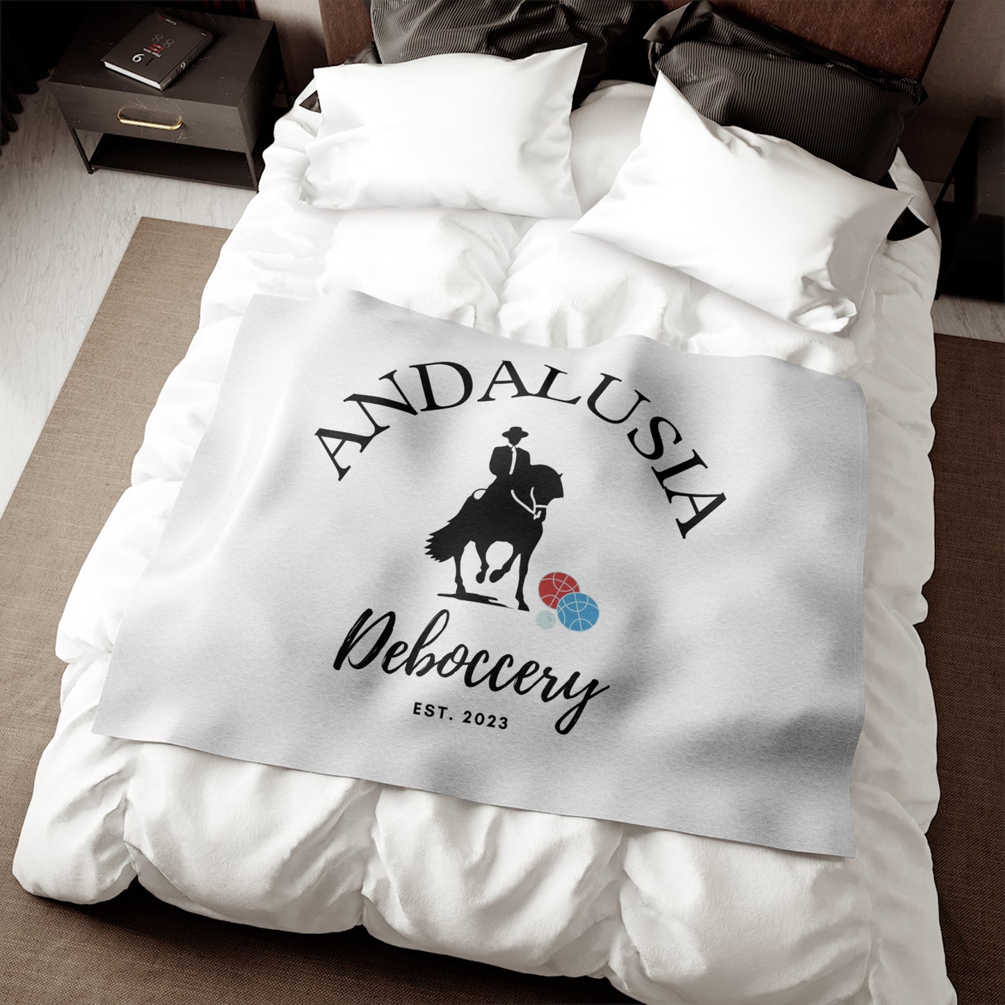 Andalusia Deboccery Jersey Sweatshirt Blanket