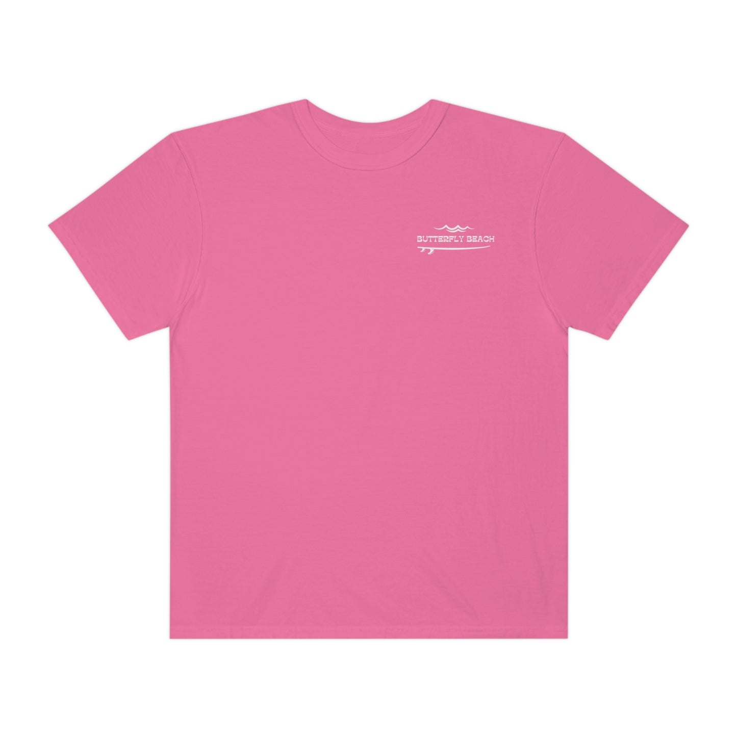 Butterfly Beach T-shirt Comfort Colors- 2 sided design