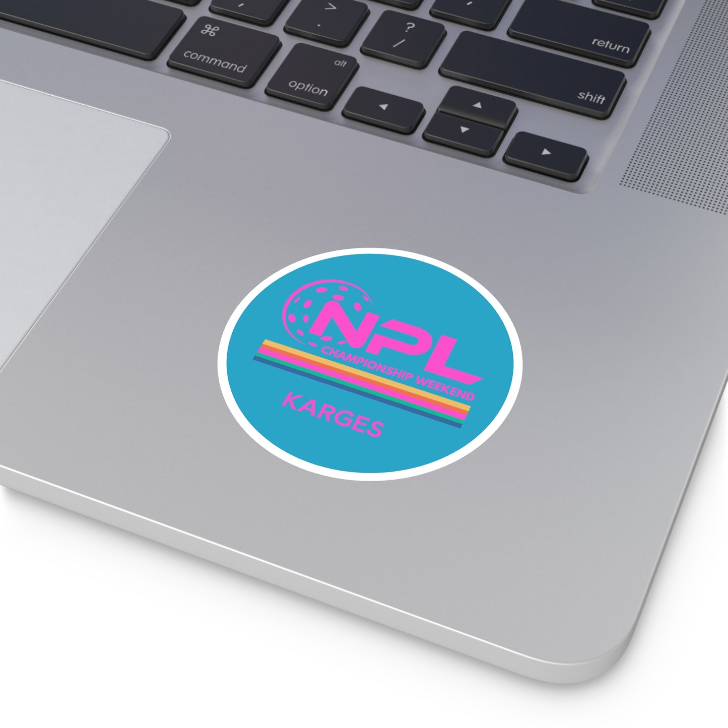 Copy of Copy of NPL Round Stickers, Indoor\Outdoor - Can Customize Name FREE