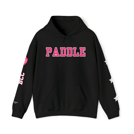 PADDLE Hoodie - PINK writing - 4 sides customized