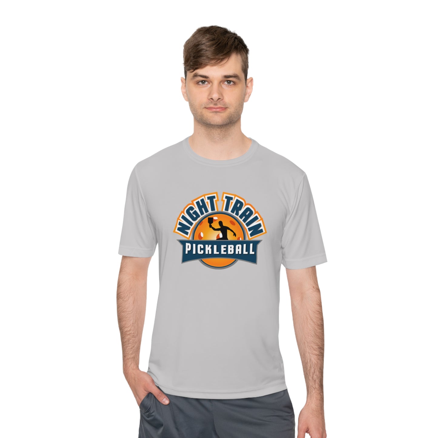 Night Train SPF40 Unisex Men’s Cut Moisture Wicking Tee -