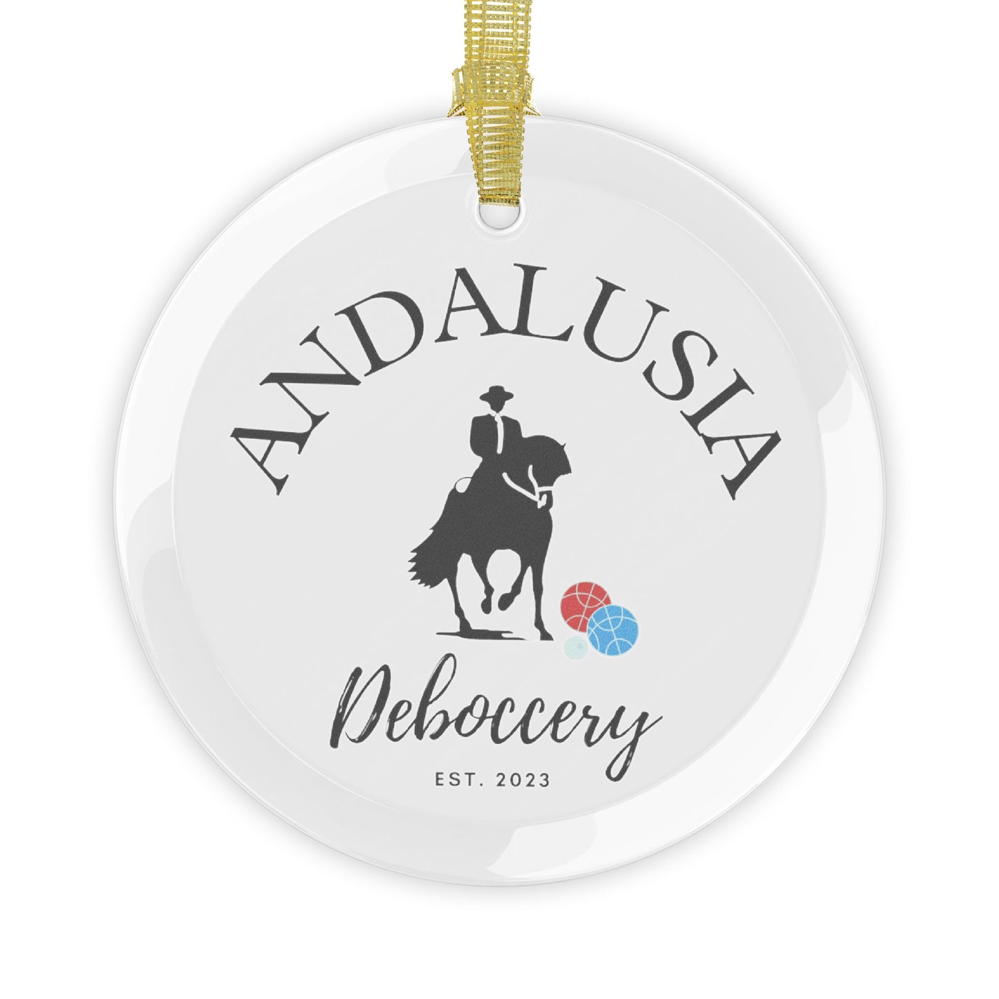 Andalusia Deboccery Glass Ornaments