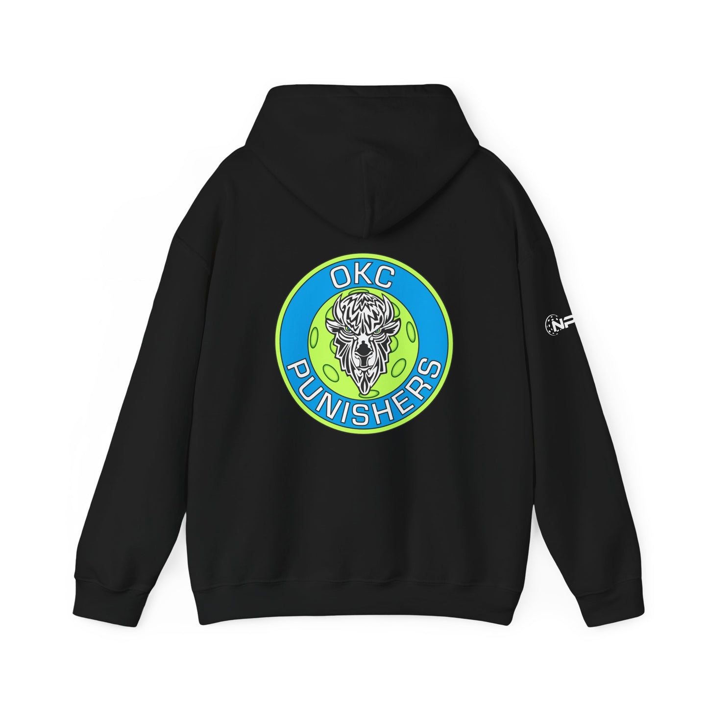OKC Punishers NPL - Multi Sided Design - Unisex Hoodie - add name sleeve or back