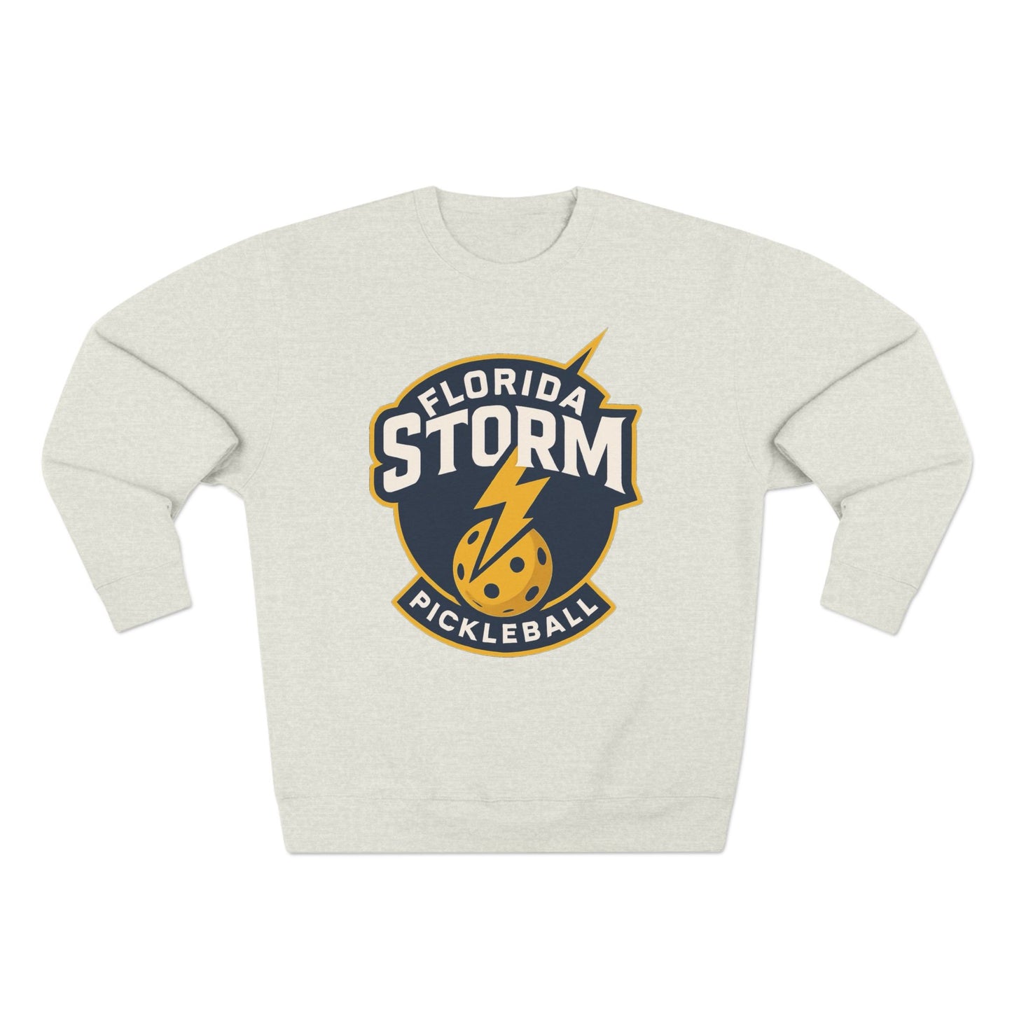 Florida Storm Unisex Crew- 2 sided (can personalize) warmer  80% cotton, 20% polyester