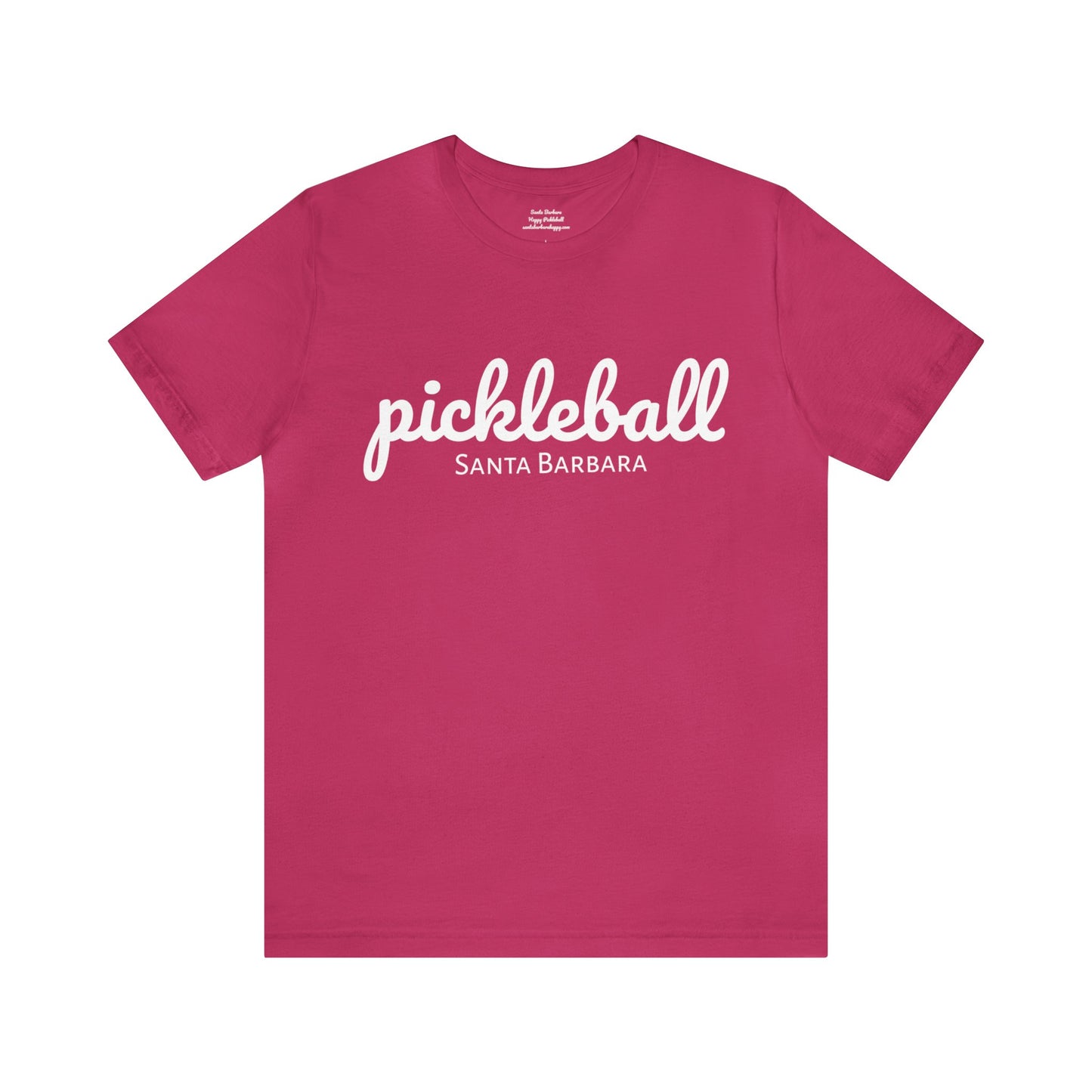 Pickleball Script Customize YOUR destination - 3 day - Unisex 100% airline cotton Jersey Short Sleeve Tee