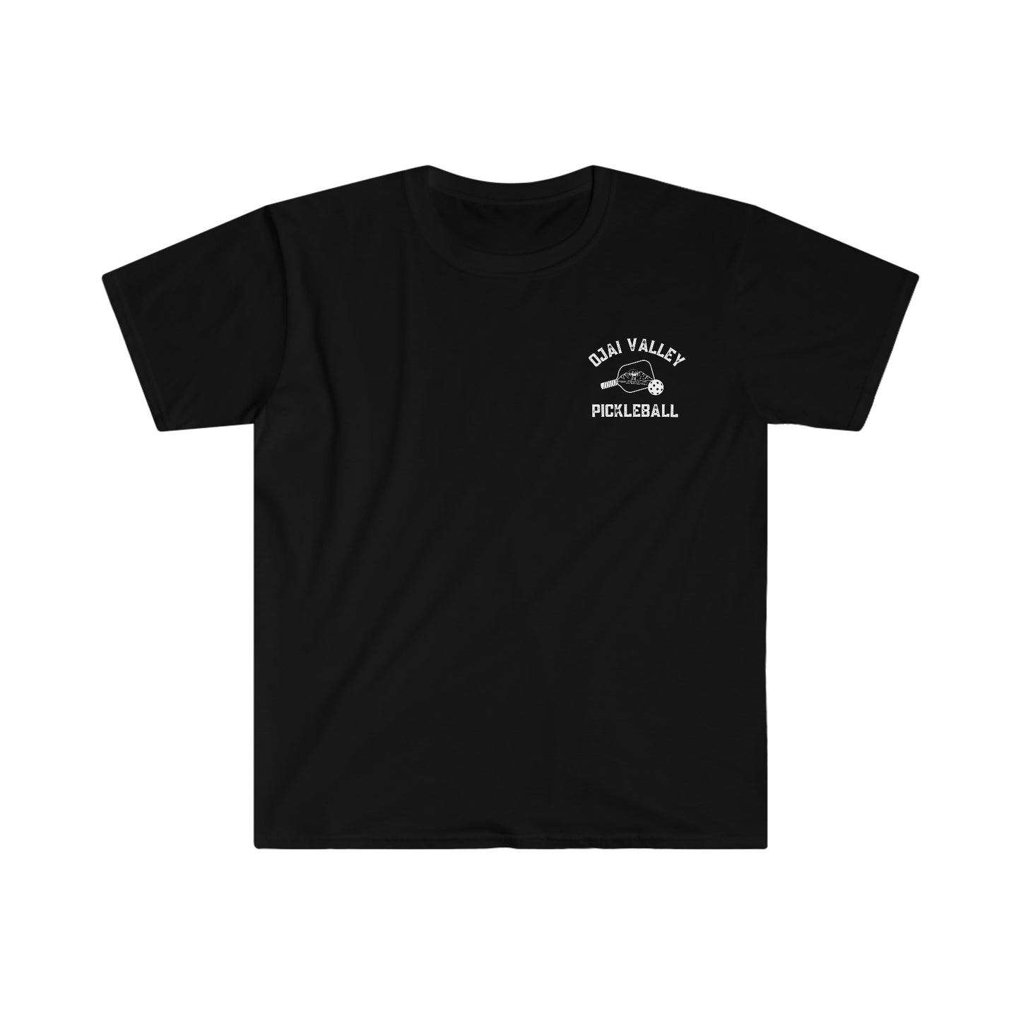 Ojai Valley Pickleball - Men’s Softstyle T-Shirt