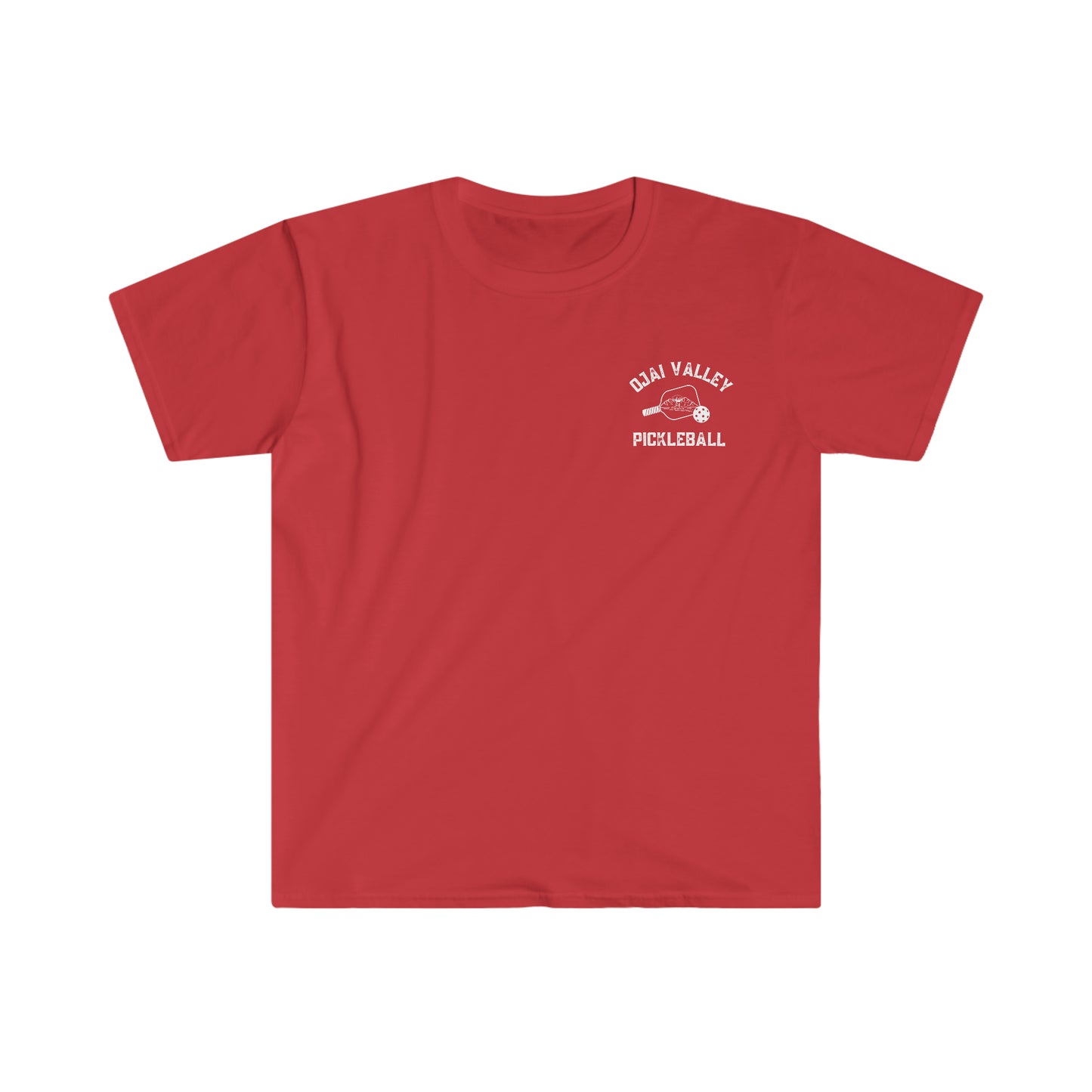 Ojai Valley Pickleball - Men’s Softstyle T-Shirt
