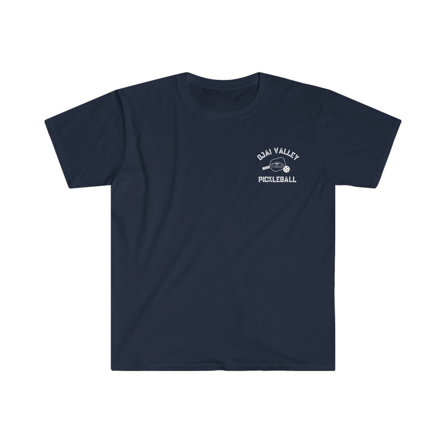 Ojai Valley Pickleball - Men’s Softstyle T-Shirt