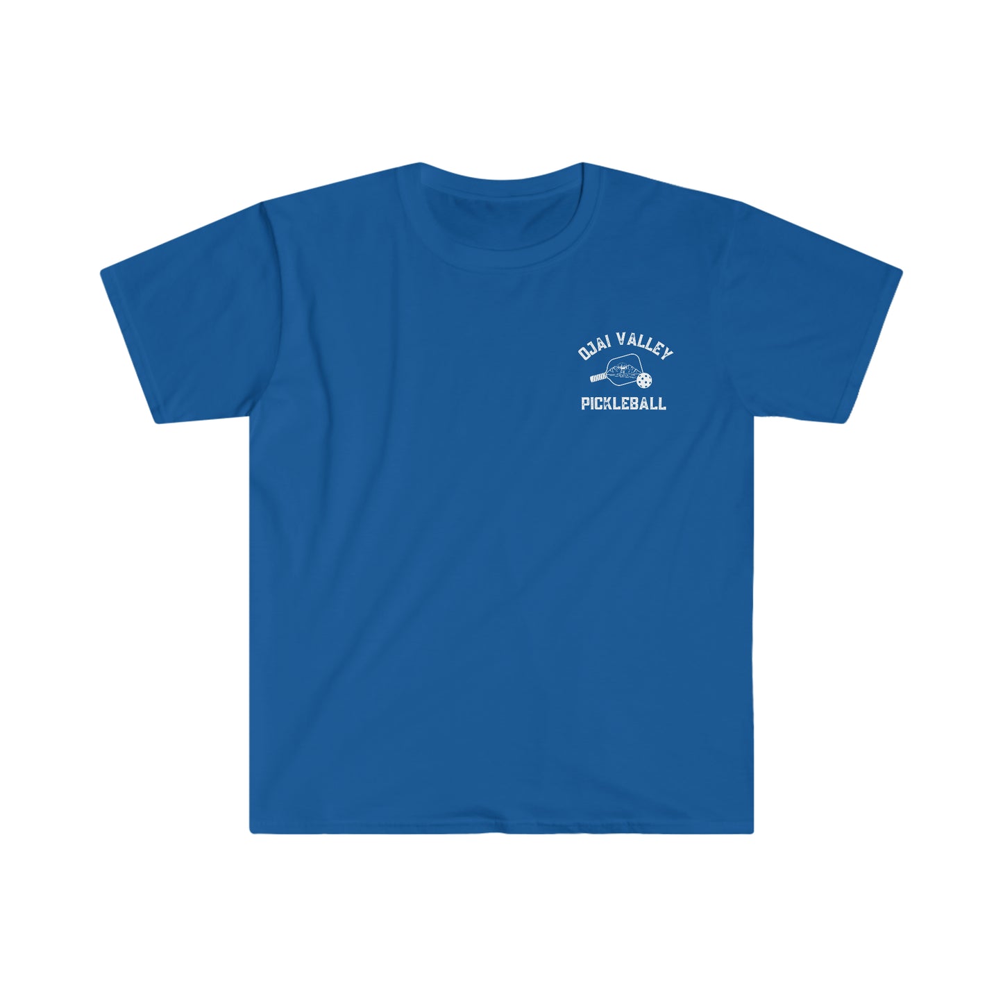 Ojai Valley Pickleball - Men’s Softstyle T-Shirt
