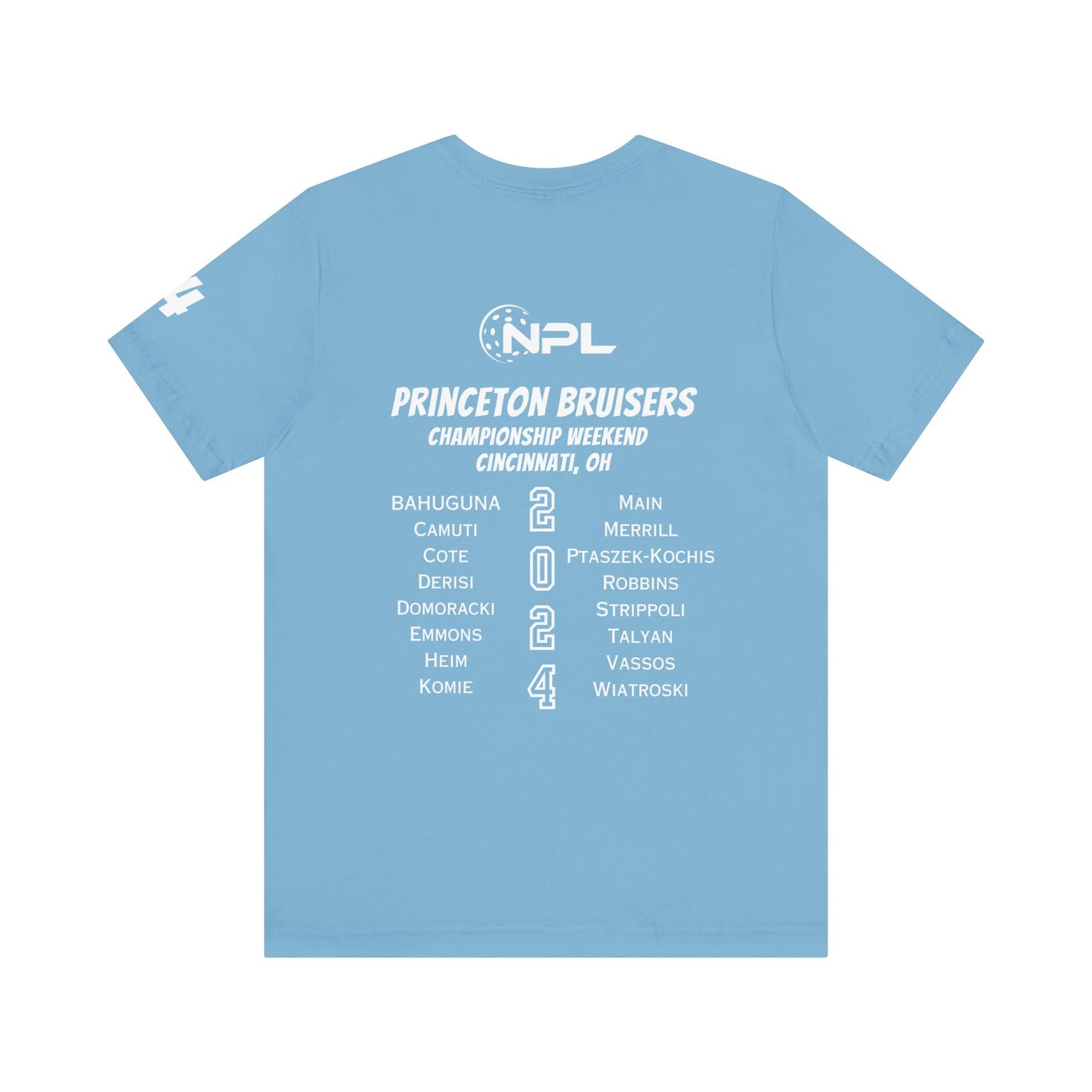 Princeton Bruisers Unisex Jersey Short Sleeve Tee