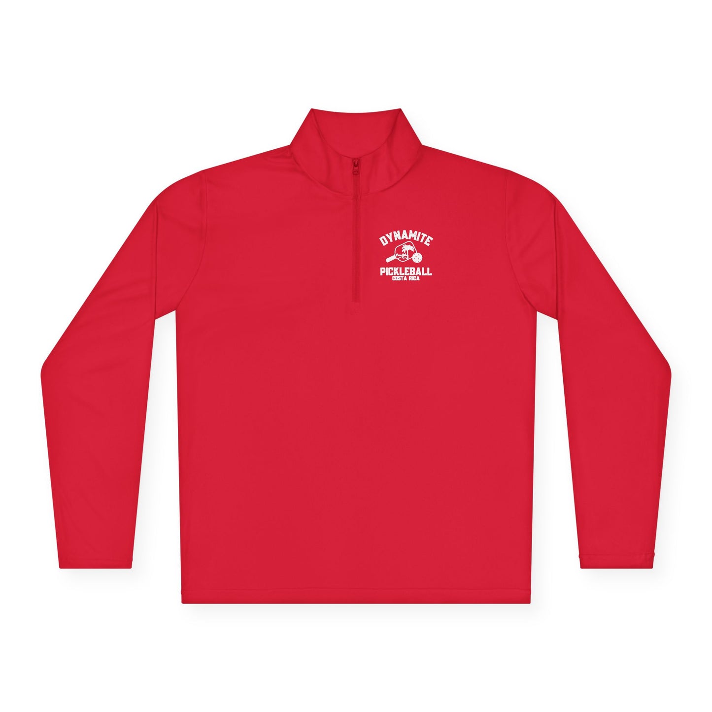 Pura Vida Dynamite Pickleball Unisex Moisture Wicking Quarter-Zip Pullover - SPF 40 ( can add name on back)