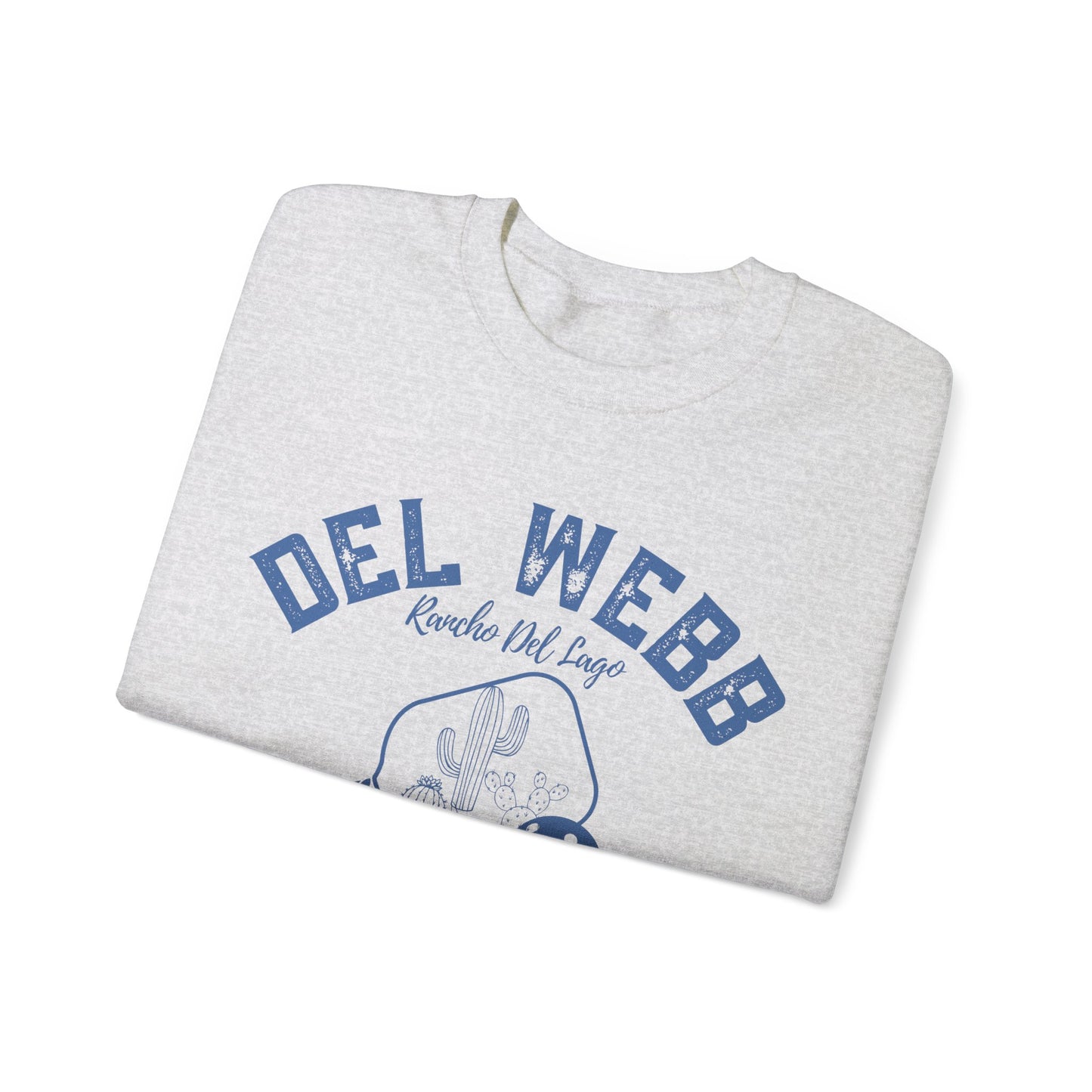 Del Webb Pickleball Beachy Style - Dink in the Desert - Unisex Crew -Can add name to sleeve with paddles