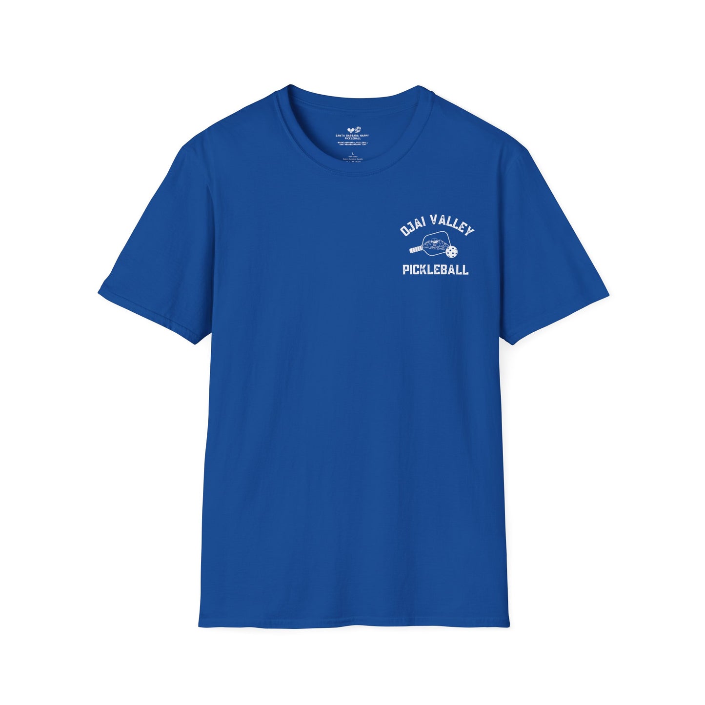 Ojai Valley Pickleball - Men’s Softstyle T-Shirt