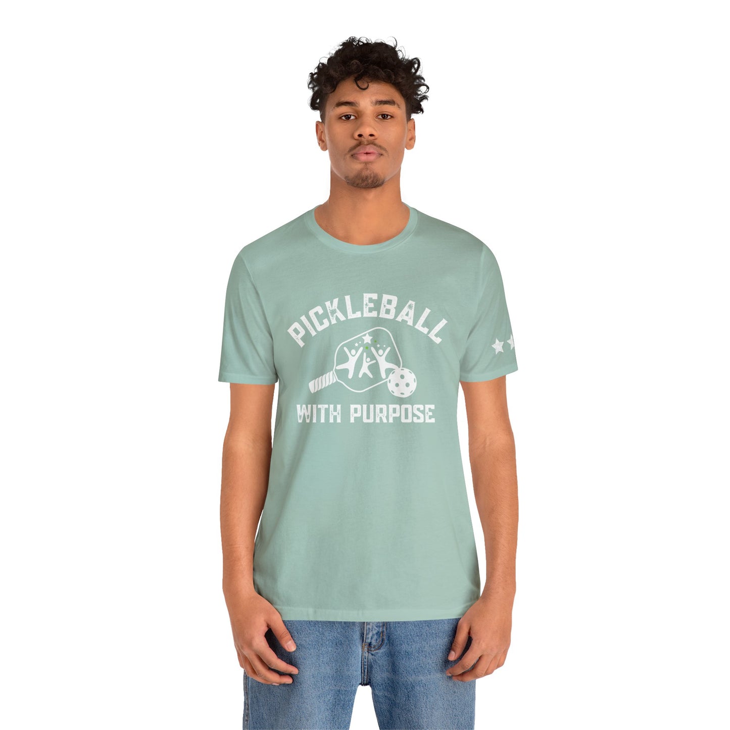 Pickleball with Purpose - Comfort Colors T Shirts - Garment Dyed