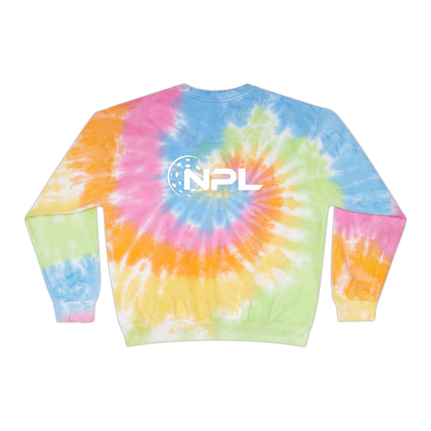 Boca Raton Picklers NPL Team “NPL” front, customize back Tie-Dye Crew