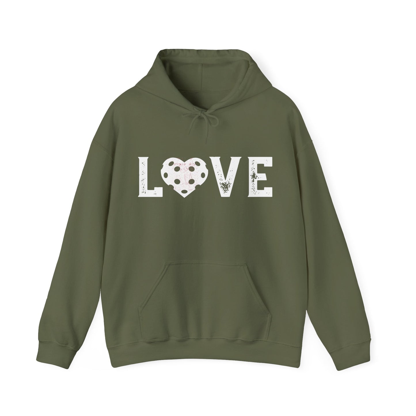 LOVE Hoodie - customize sleeve free- Unisex Heavy Blend™