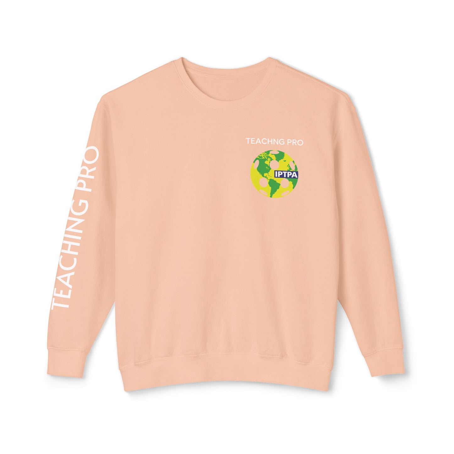 Copy of IPTPA Teaching Pro Unisex Lightweight Crewneck Sweatshirt - Customize name on sleeve