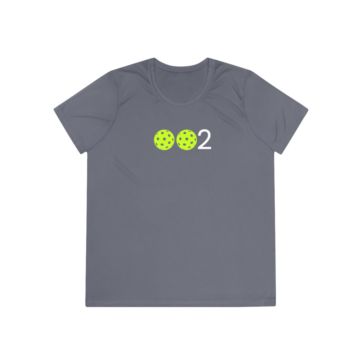 PICKLZ SPF 40 Ladies Moisture Wicking Competitor Tee - add your number in instructions