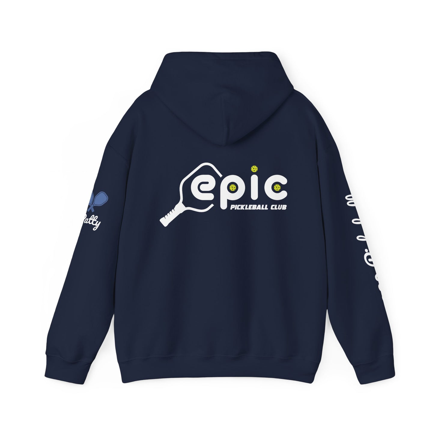 Copy of Copy of Epic Pickleball Unisex Heavy Blend™ Hoodie - 4 sided print -can customize sleeves