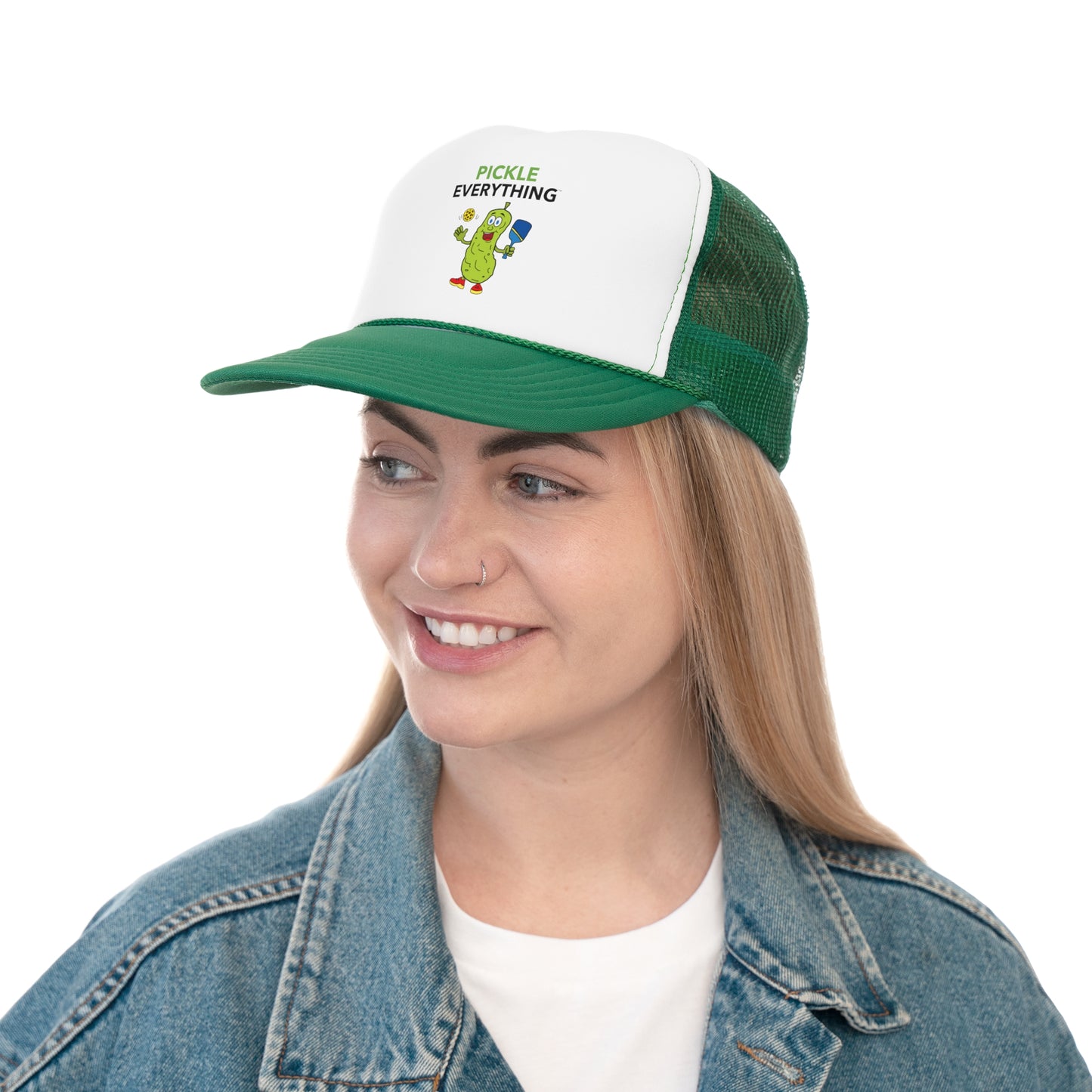 Pickle Everything Trucker Caps