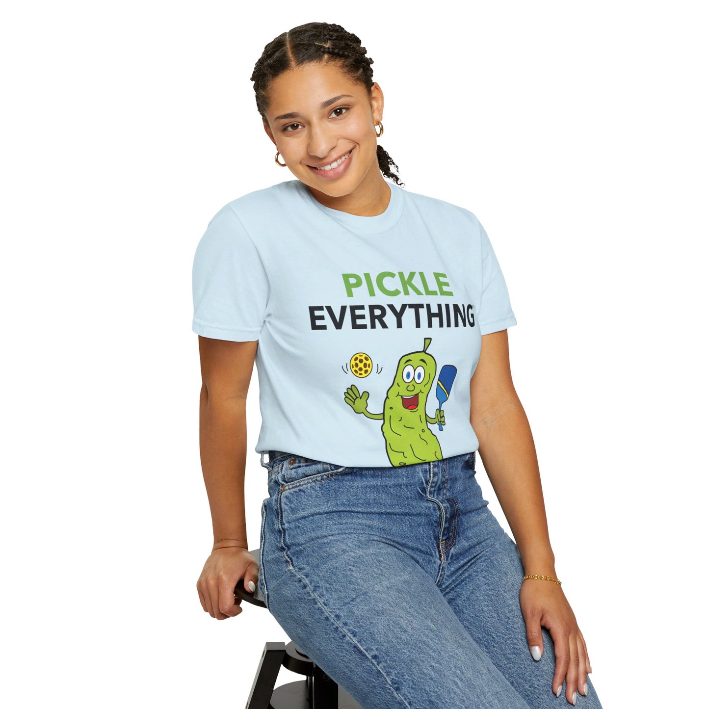 Pickle Everything Unisex Garment-Dyed T-shirt