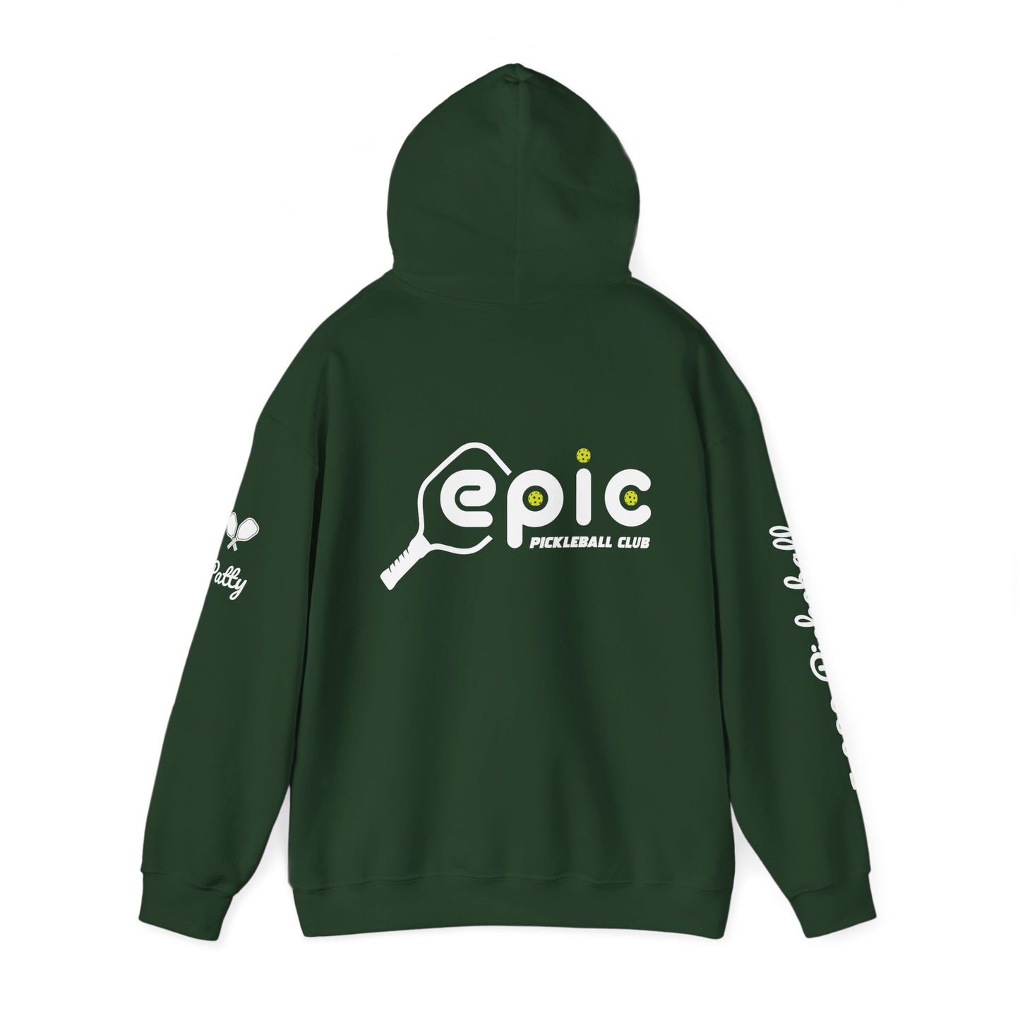 Copy of Copy of Epic Pickleball Unisex Heavy Blend™ Hoodie - 4 sided print -can customize sleeves