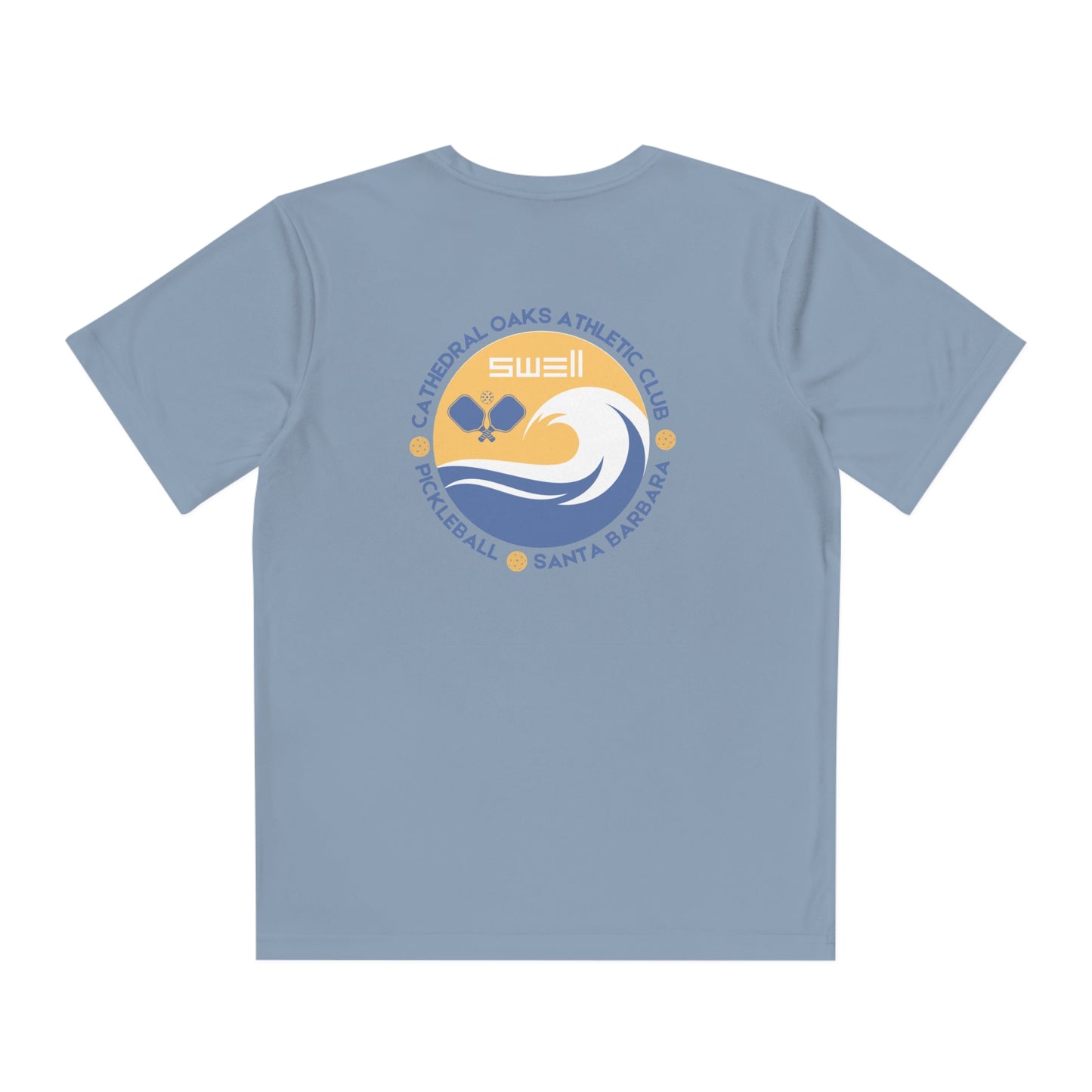 Cathedral Oaks - SWELL - Pickleball -Youth Competitor Tee - can add name