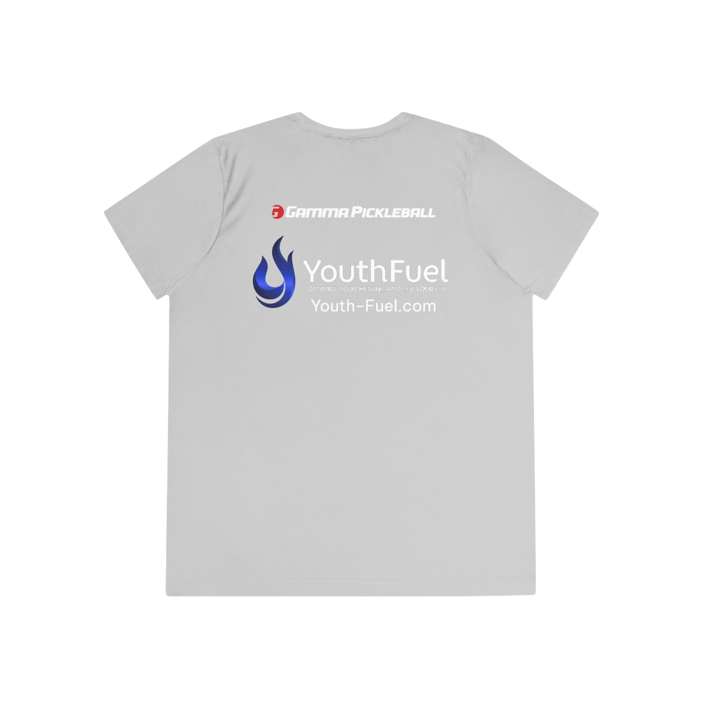 YouthFuel - SPF 40, Ladies Moisture Wicking Competitor Tee (Gamma Logo added)