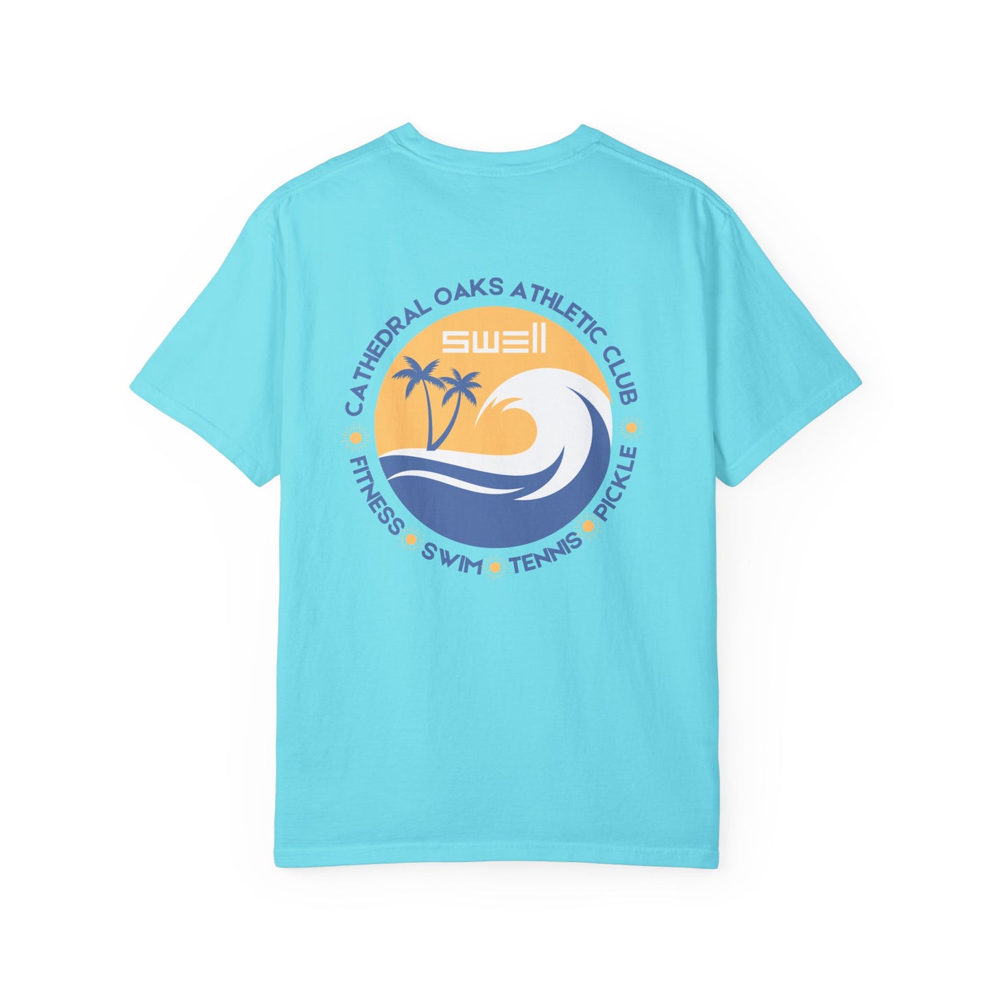 Cathedral Oaks Athletic Club - Fitness/Swim/Tennis/Pickle -Unisex Garment-Dyed T-shirt
