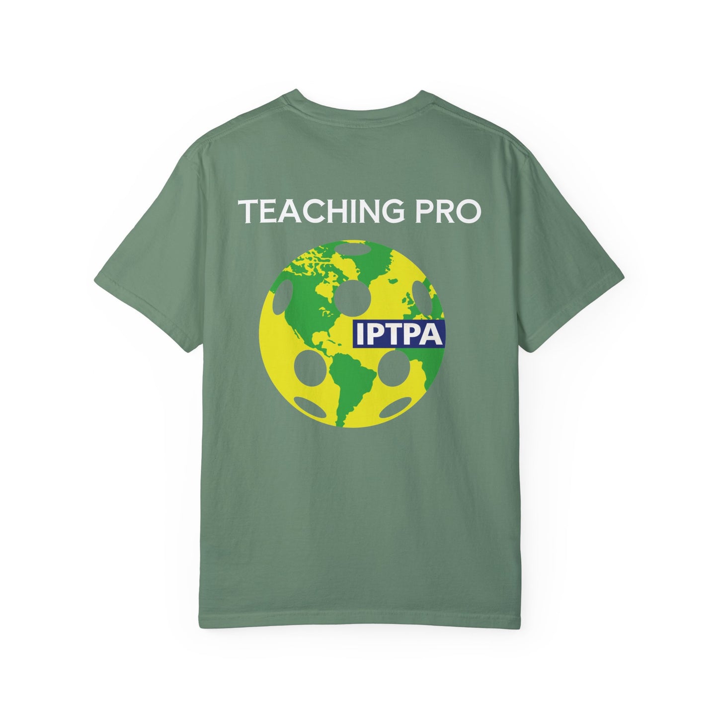 IPTPA Teaching Unisex Garment-Dyed T-shirt - can customize name either side