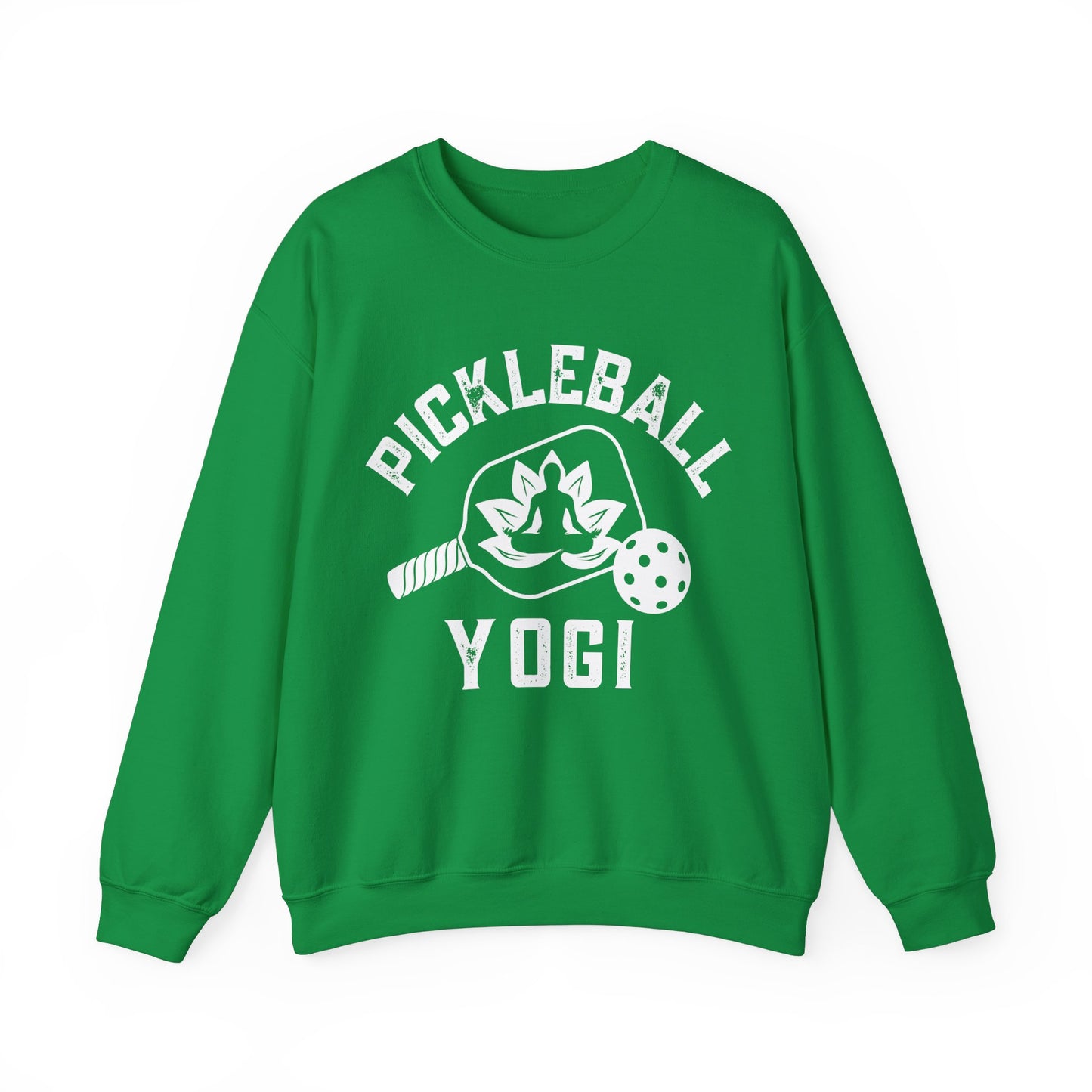 Pickleball Yogi Crew - can customize sleeve & back as shown
