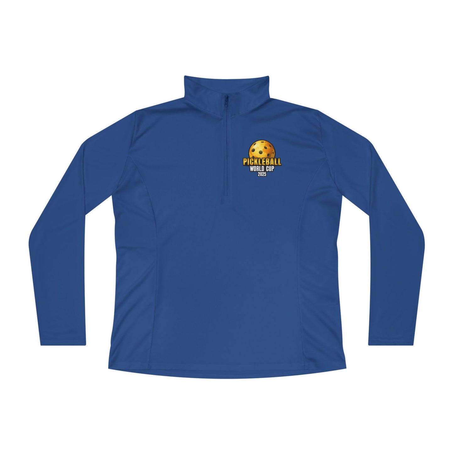 Team USA Ladies Quarter-Zip SPF 40 Moisture Wicking - 2 sided logo